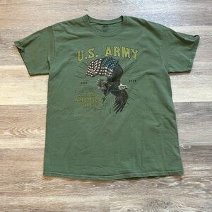 U.S. Army Green T-Shirt Made in USA